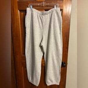 American Eagle Outfitters fleece baggy joggers